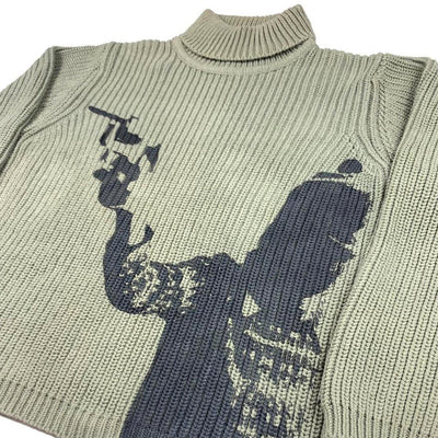 MILITARY KNITTED SWEATER