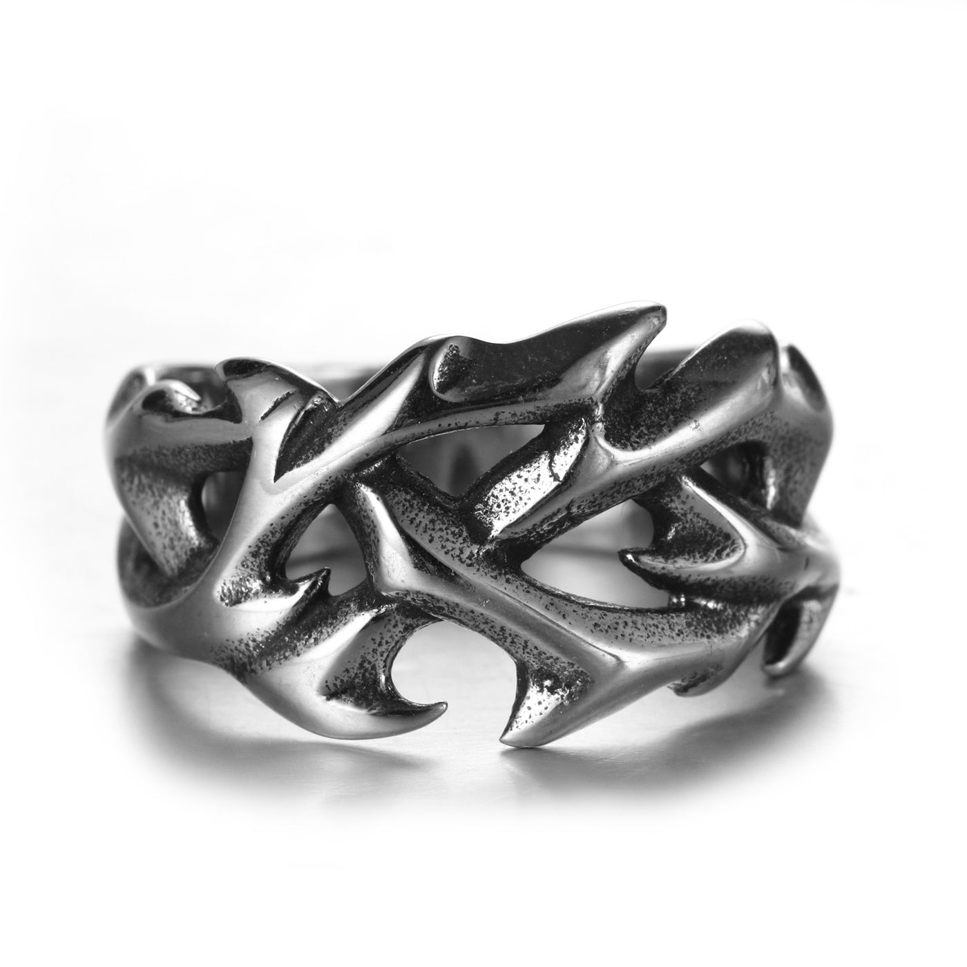 Stainless Steel Thorn Ring