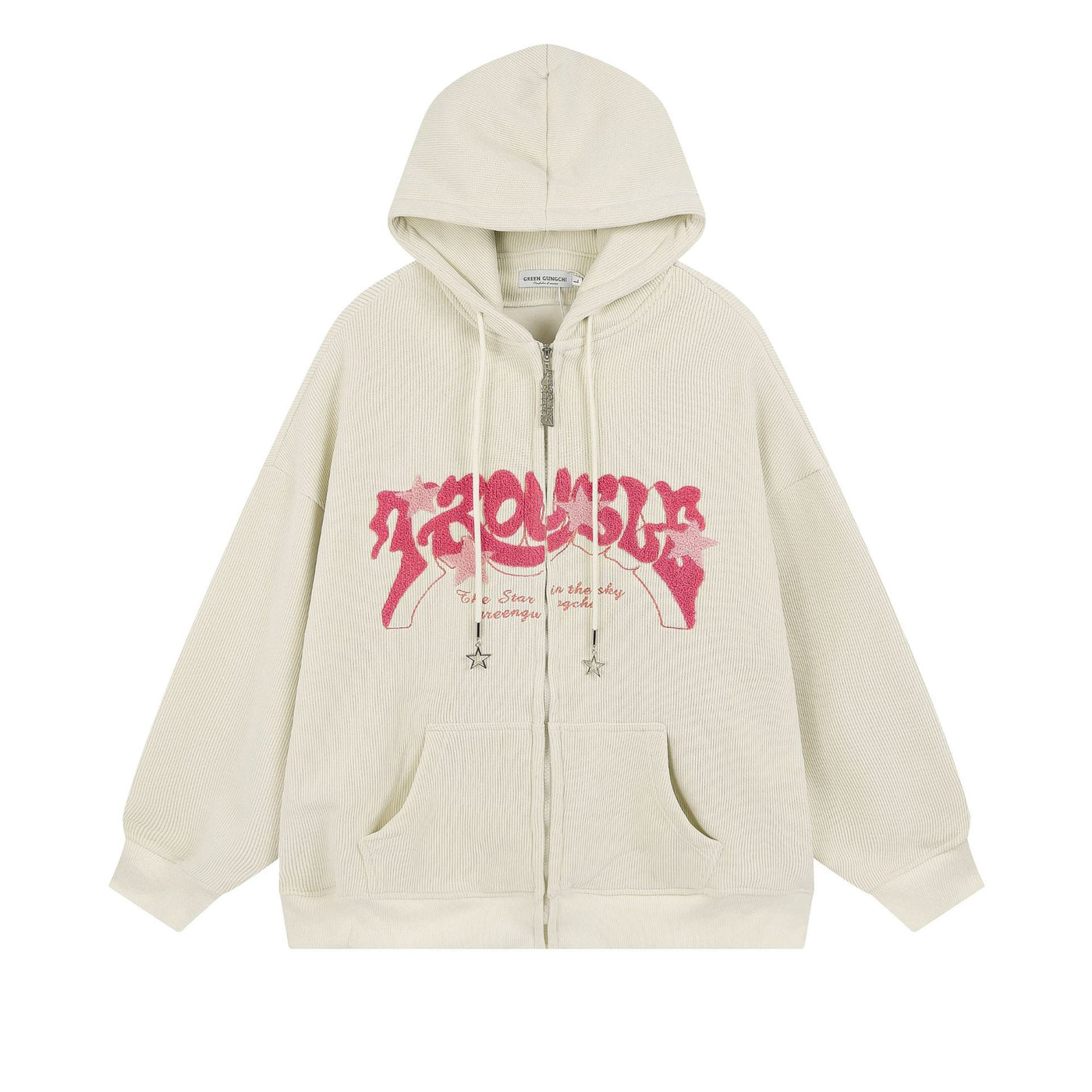 No Trouble Zip-up Hoodie