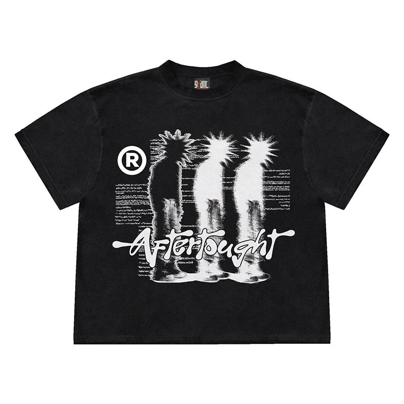 aftertought grapic tee