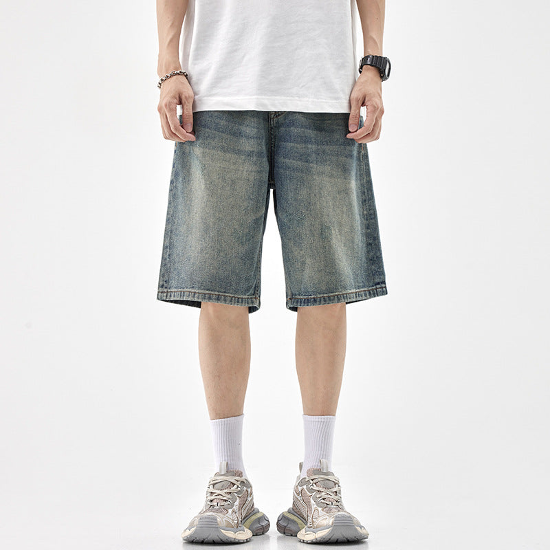 Baggy Denim Shorts