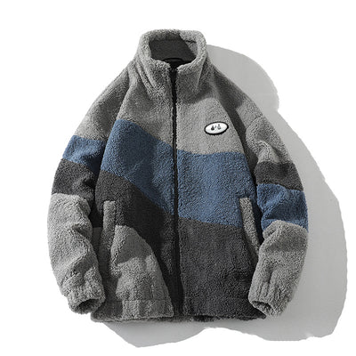 polar fleece zip-up