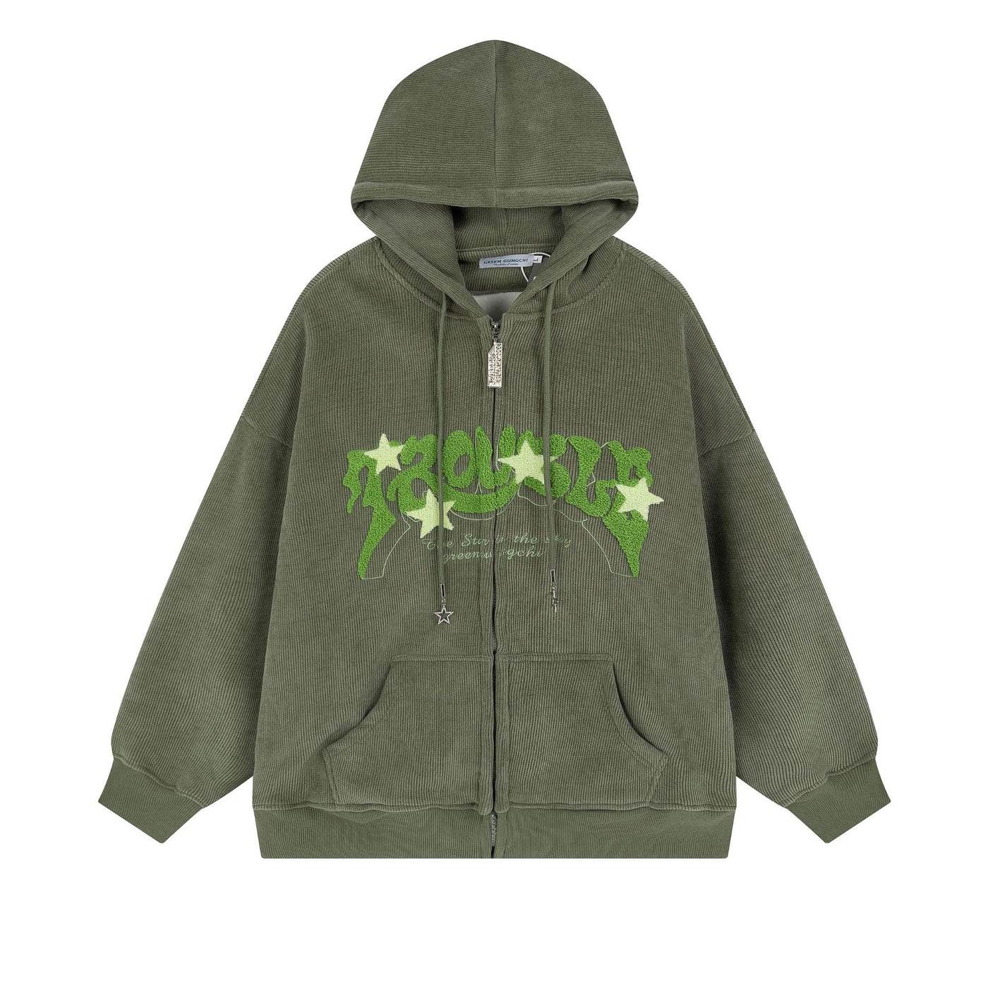 No Trouble Zip-up Hoodie