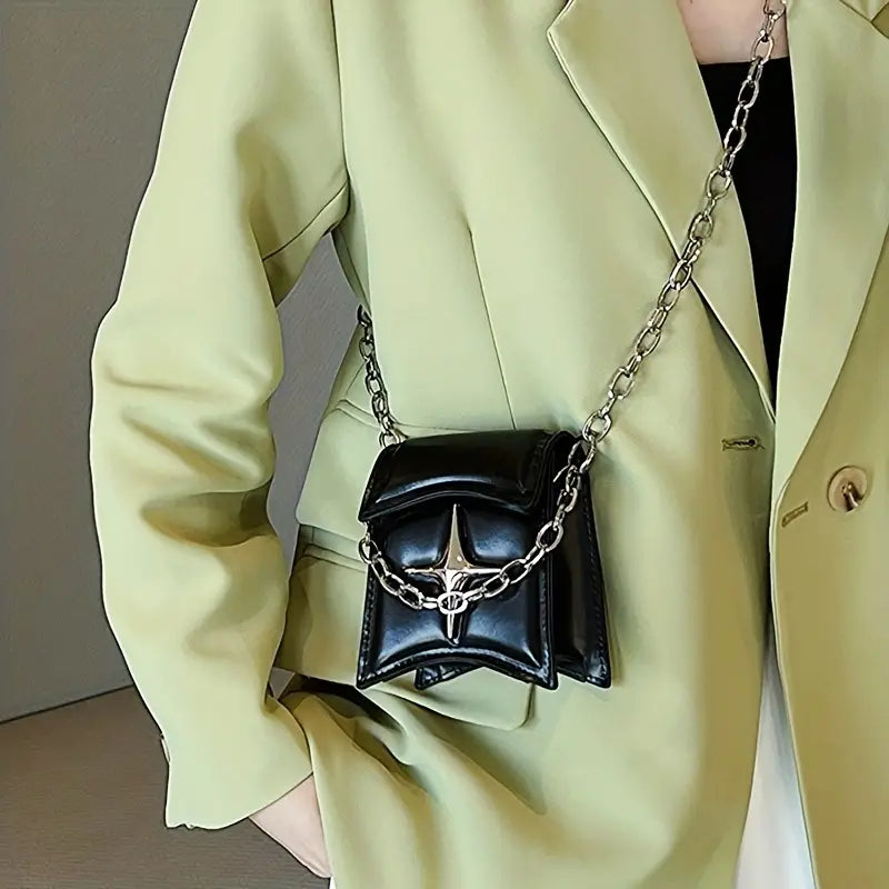 METAL STAR SHOULDER BAG