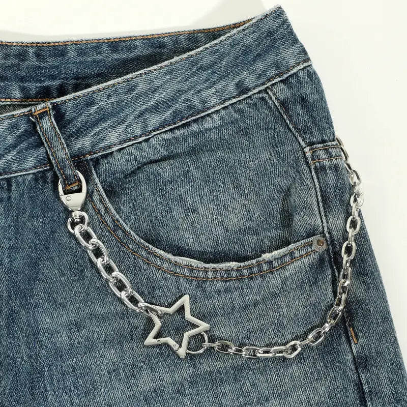 DENIM WAIST CHAIN