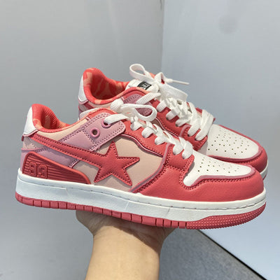 PINK STAR SNEAKER