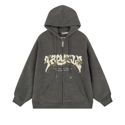 No Trouble Zip-up Hoodie