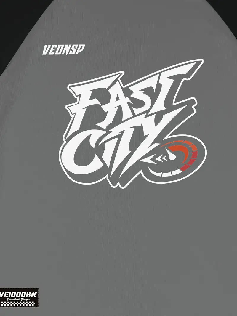 FAST CITY PRINT T-SHIRT