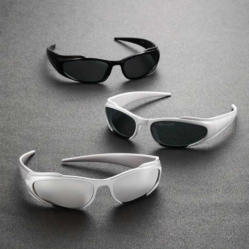 3PCS PUNK STYLE GLASSES