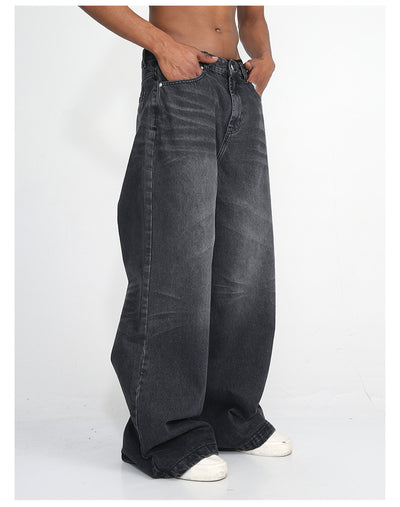 DENIM WIDE JEANS