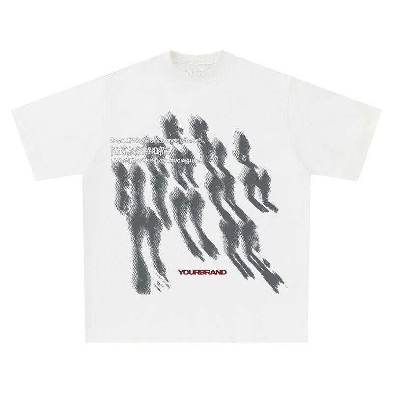 GRAPHIC TEE  'BLURRY CROWD'