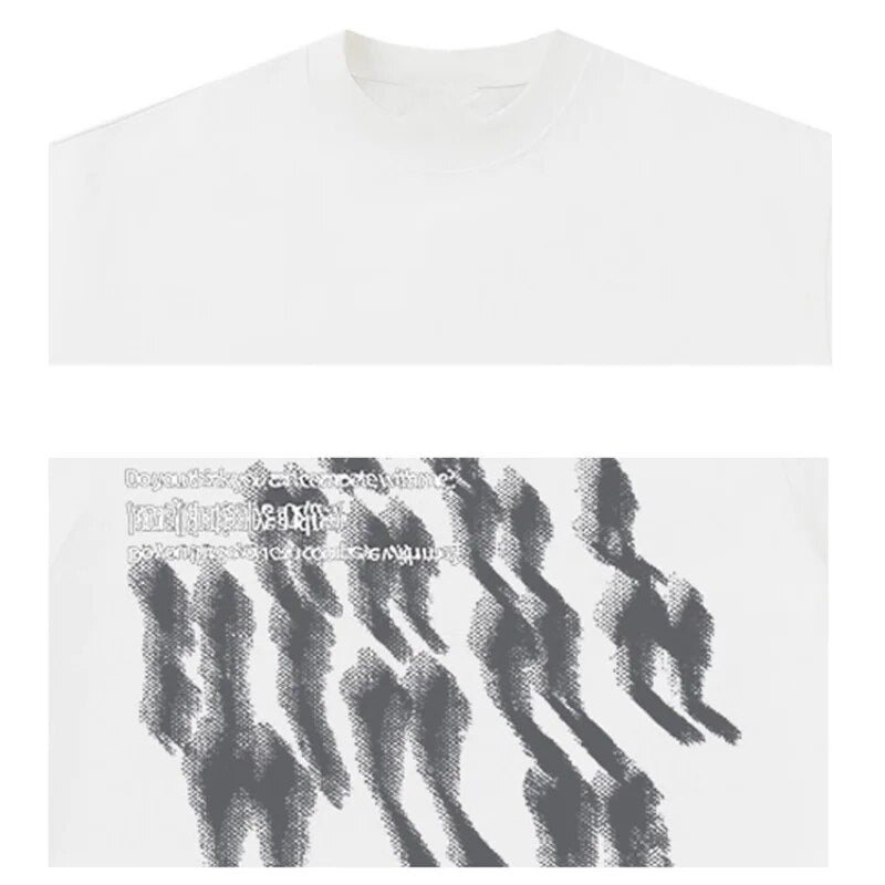 GRAPHIC TEE  'BLURRY CROWD'