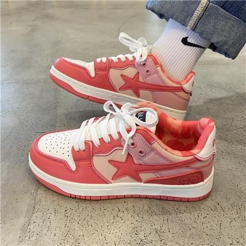 PINK STAR SNEAKER