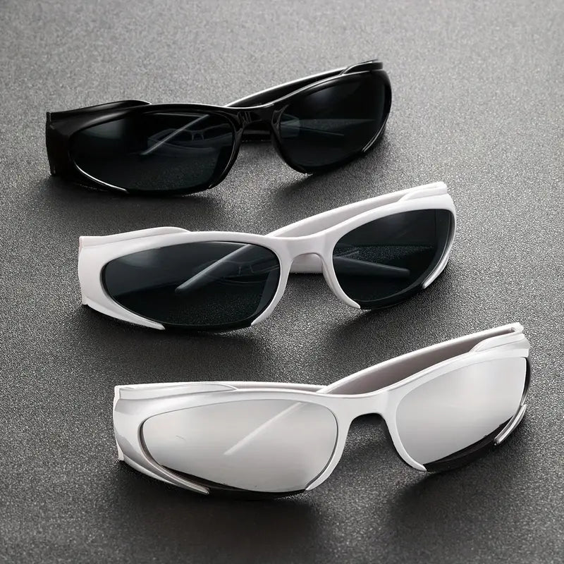 3PCS PUNK STYLE GLASSES