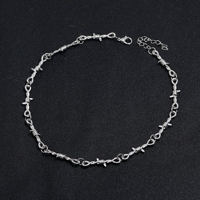 Thorns wire necklace