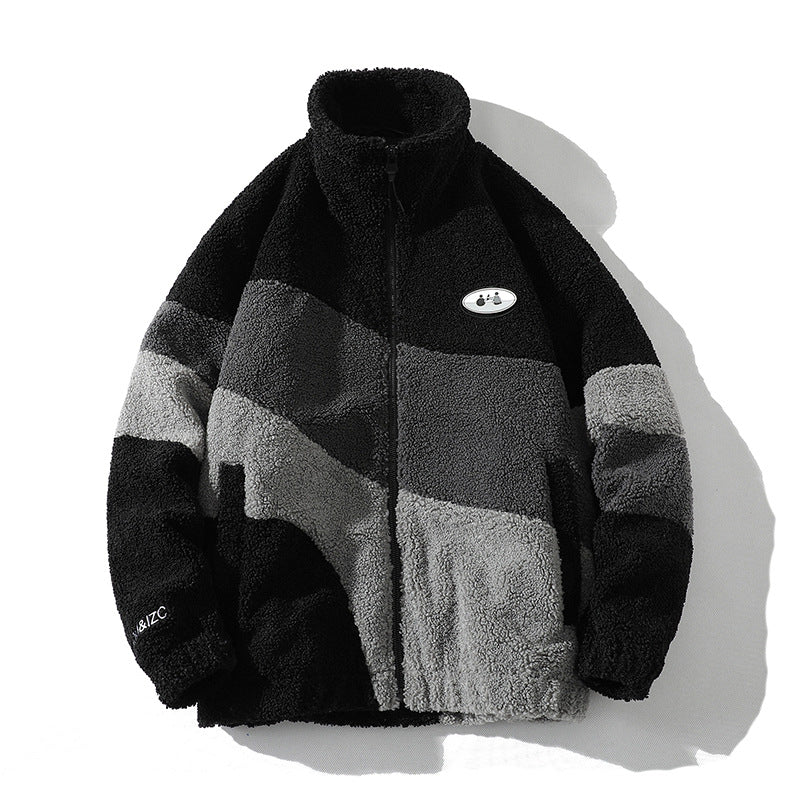 polar fleece zip-up