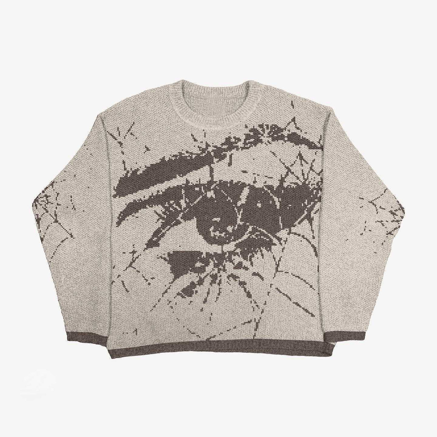 SPIDER EYE KNITTED SWEATER