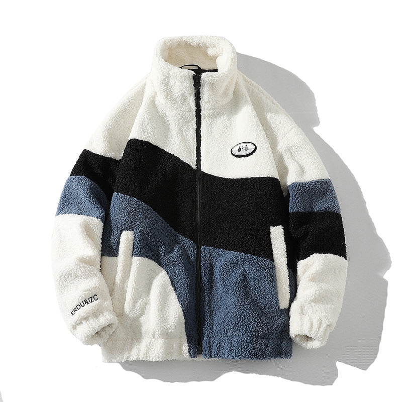 polar fleece zip-up