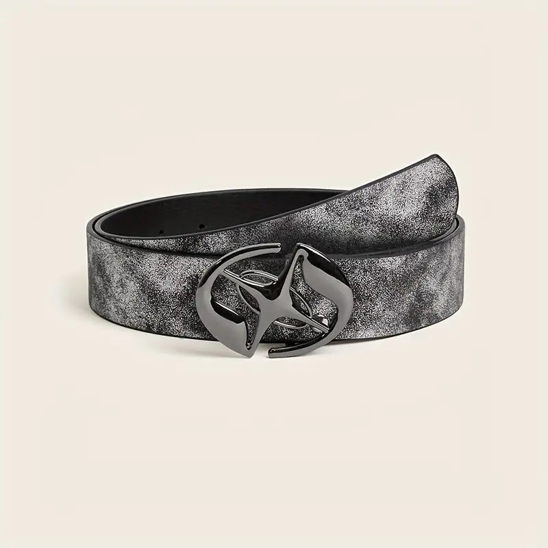 CROSS STAR BUCKLED BELT